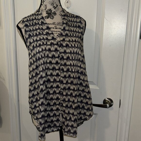 Maeve Tops - Anthropologie Maeve Sleeveless Pattern Top XS